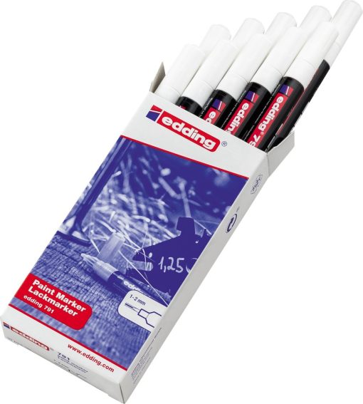 Paint marker E-791 1-2mm zlatna Edding