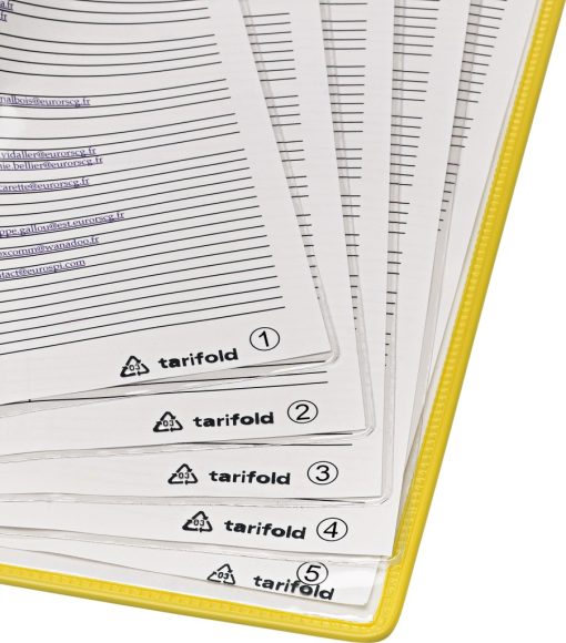 Ramovi višestruki A4 za stalke Tarifold 1/5 sortirano