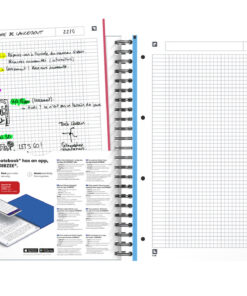 Sveska Oxford Office Essentials Europeanbook A4+ kvadratići, 4 Subject