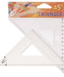 Trougao 45° 14cm PVC, Mišković