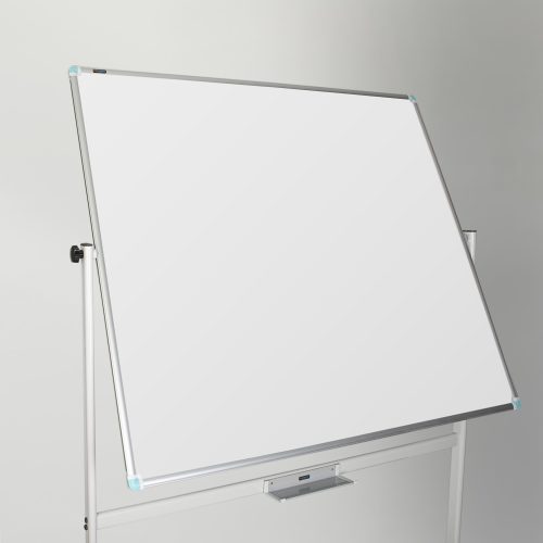 Bela magnetna tabla dvostrana 120x200, na stalku sa točkićima Noki