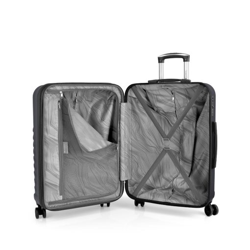 Kofer srednji PROŠIRIVI 47x67x27/30 cm  ABS 70/77,9l-3,7 kg Journey plava Gabol