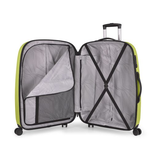 Kofer srednji PROŠIRIVI 48x67x27/30,5 cm  ABS 70/79l-3,8 kg Paradise XP pistaći zelena Gabol