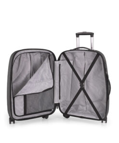 Kofer srednji PROŠIRIVI 48x67x27/30,5 cm  ABS 70/79l-3,8 kg Paradise XP siva Gabol