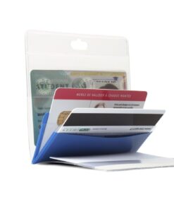 Multibadge holder za 4 ID kartice - 93x94 mm 1/10 plava Tarifold