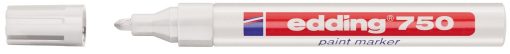 Paint marker E-750 2-4mm bela Edding