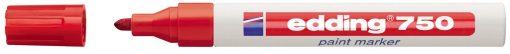 Paint marker E-750 2-4mm crvena Edding
