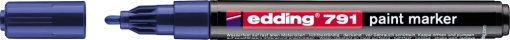 Paint marker E-791 1-2mm plava Edding