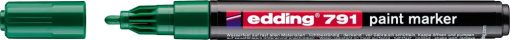 Paint marker E-791 1-2mm zelena Edding