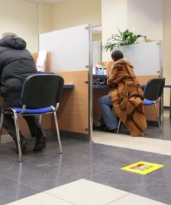 Samolepljivi zatvoreni podni ram A4 1/10 žuta Tarifold