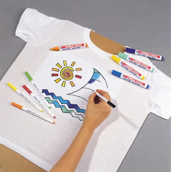 Vodootporni marker T-SHIRT E-4500 2-3mm ljubičasta Edding