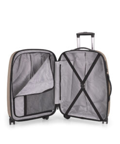 Kofer srednji PROŠIRIVI 48x67x27/30,5 cm  ABS 70/79l-3,8 kg Paradise XP krem Gabol