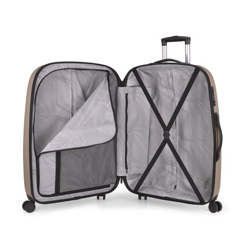 Kofer veliki PROŠIRIVI 54x77x29/32,5 cm  ABS 100/112l-4,6 kg Paradise XP krem Gabol