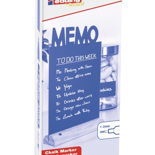Marker za staklo CHALK MARKER E-4085 1-2mm metalik roze Edding