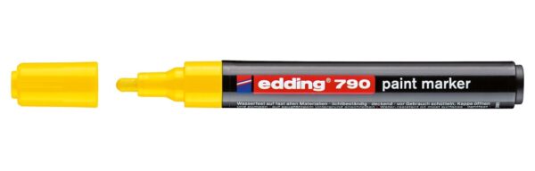 Paint marker E-790 2-3mm žuta Edding