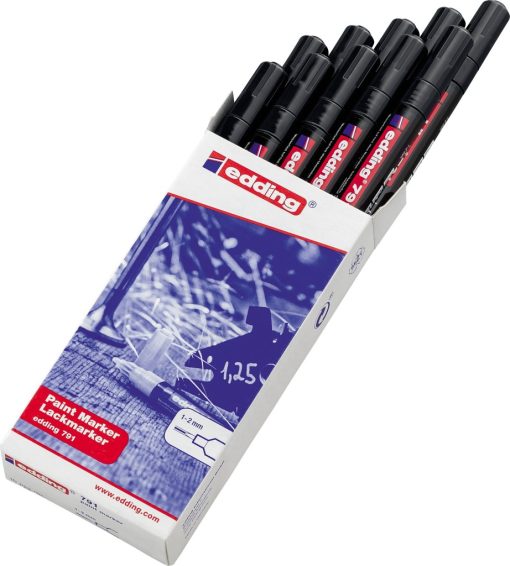 Paint marker E-791 1-2mm zlatna Edding