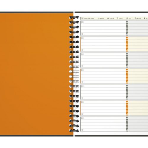 Sveska Oxford International Addressbook A5