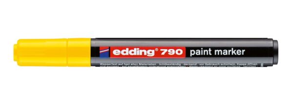 Paint marker E-790 2-3mm žuta Edding