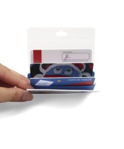 Multibadge holder za 4 ID kartice - 93x94 mm 1/10 transparent Tarifold