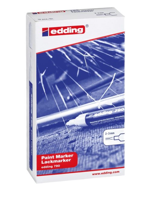 Paint marker E-790 2-3mm srebrna Edding