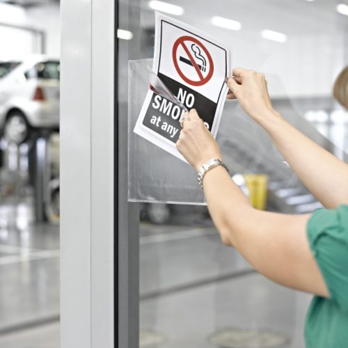 Samolepljiva folija sa magnetnim zatvaračem za do 10 listova A4 pak