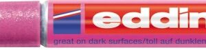 Paint marker E-751 1-2mm, metallic roze Edding