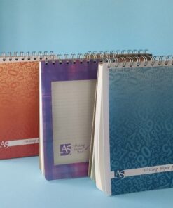 Blok A5 WRITING PAPER PAD 120 lista spirala DIKTO, Pero