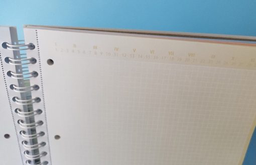 Sveska A4 120 lista sa 4 rupe GCI spirala, PERO - Image 3