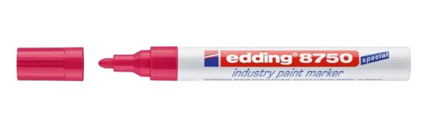 Industrijski paint marker E-8750 2-4mm crvena Edding