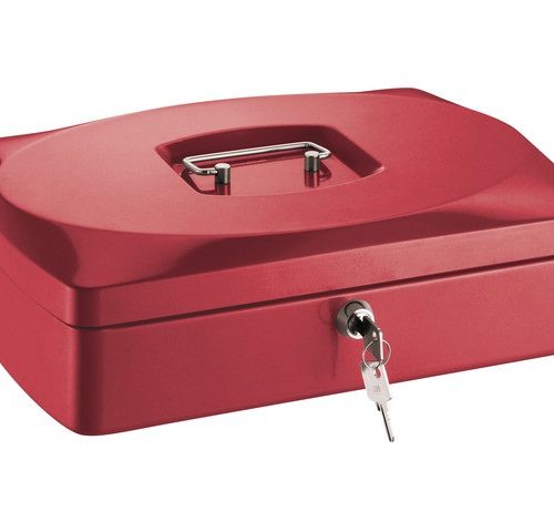 Kasa za novac Alco Premium 330x240x90mm crvena
