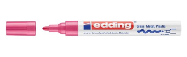 Paint marker E-750 2-4mm roze Edding