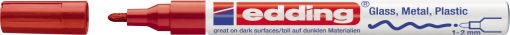 Paint marker E-751 1-2mm crvena Edding