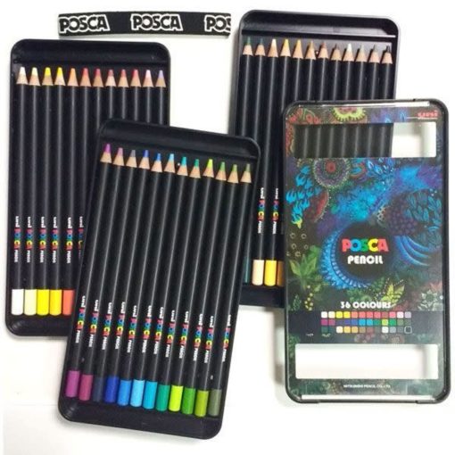 Umetnički Set POSCA PENCILS 1/36 KPE-200 (4.0), Uni POSCA - Image 4