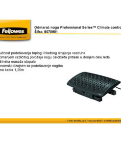 Alternative view of Odmarač za noge Climate Control 8070901, Fellowes