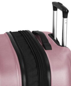 Kofer srednji PROŠIRIVI 48x67x27/30,5 cm  ABS 70/79l-3,8 kg Paradise XP pastelno roze Gabol