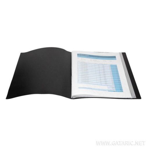 Fascikla katalog PVC A3 sa 20 U-folija CRNA, TTO - Image 2