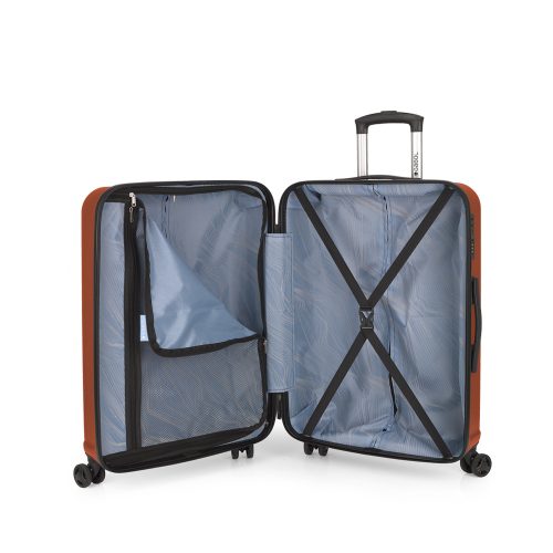 Kofer srednji 46x66x25 cm  ABS 65,6l-3,3 kg Jet srebrna Gabol