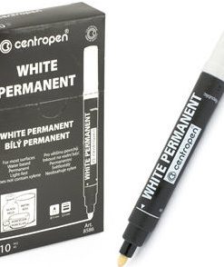 Marker BELI PERMANENTNI 2,5mm, CENTROPEN