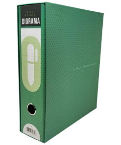 Registrator A4 EMERALD GREEN 80mm, Dioram