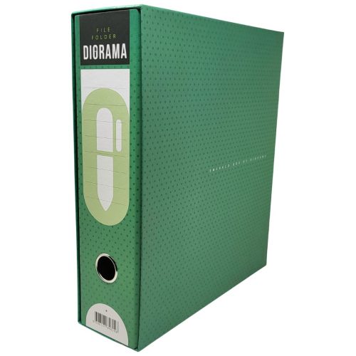 Registrator A4 EMERALD GREEN 80mm, Dioram