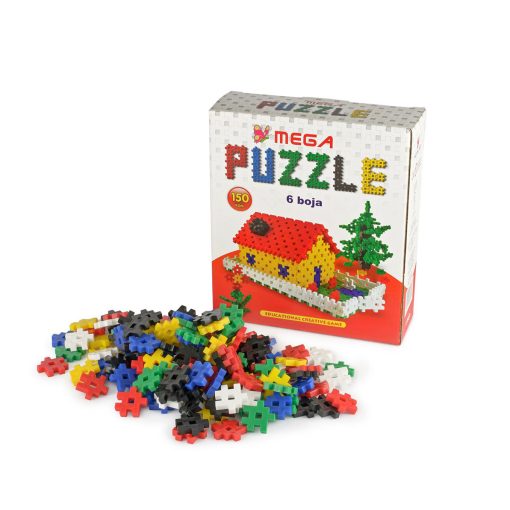 Puzzle MEGA 150kom 6 boja, Megaplast - Image 2
