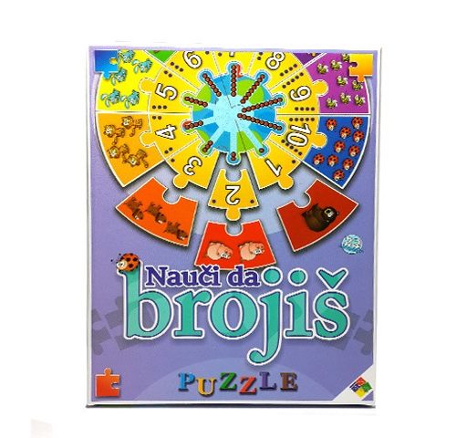 Puzzle NAUČI DA BROJIŠ, Premijer