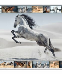 Alternative view of Podloga za radni sto 550x350mm KONJI-HORSES, Herma
