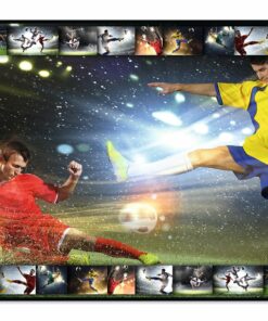 Alternative view of Podloga za radni sto 550x350mm FOOTBALL, Herma