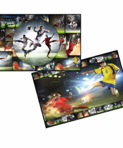 Podloga za radni sto 550x350mm FOOTBALL, Herma