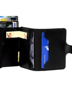 Futrola Novčanik za Kartice sa RFID Zaštitom - Crna STARK