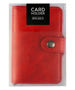 Alternative view of Futrola Novčanik za Kartice sa RFID Zaštitom - Crvena STARK
