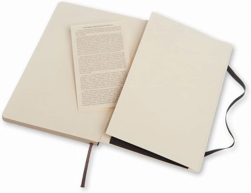 Rokovnik Notes sa tačkicama A5, LG DOTTED SOFT COVER, klasični dnevnik CRNI, Moleskine - Image 3