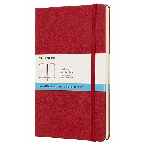 Rokovnik TP Notes sa tačkicama A5, LG DOTTED, klasični dnevnik CRVENI, Moleskine