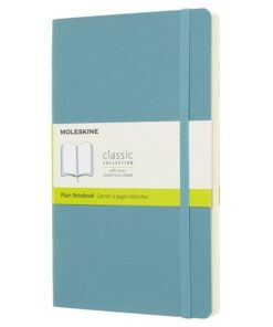 Rokovnik Notes blanko A5, LG PLAIN SOFT COVER, klasični dnevnik SVETLO PLAVI, Moleskine